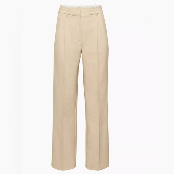 Aritzia Pants & Jumpsuits Aritzia Effortless Pants Heather Oat